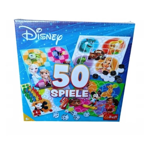 Gra Disney 50 Spiele, Wersja DE, Trefl