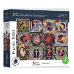 Puzzle Prime Zodiac Signs 1000 elementów, Trefl