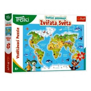 Trefliki poznają zwierzęta świata czeska!, Trefl