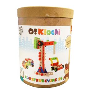 Klocki konstrukcyjne, 95 elementów O!Klocki , Trefl