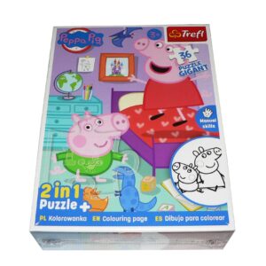 Puzzle Świnka Pepa 36 elementów, Trefl