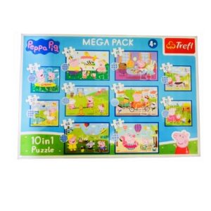 Puzzle Świnka Pepa 10w1 327 elementów, Trefl