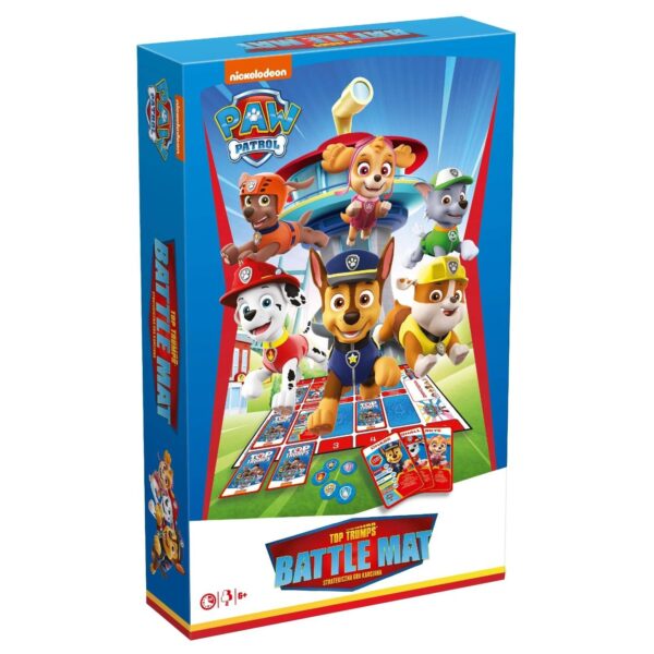 Gra Top Trumps Battle Mat Psi Patrol, Winning Moves