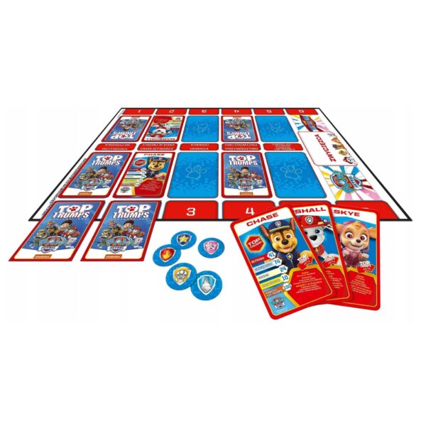 Gra Top Trumps Battle Mat Psi Patrol, Winning Moves