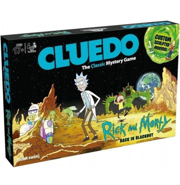 Gra Cluedo Rick and Morty , Winning Moves