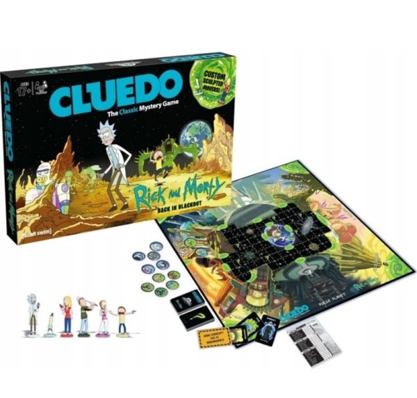 Gra Cluedo Rick and Morty , Winning Moves