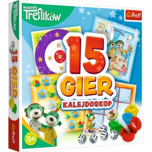 Gra Kalejdoskop Trefliki zestaw 15 gier , Trefl