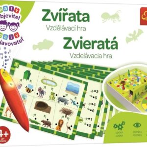 Gra Magiczny Ołówek Zwierzęta wersja czeska, Trefl
