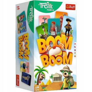 Gra Boom Boom Rodzina Treflików, Trefl