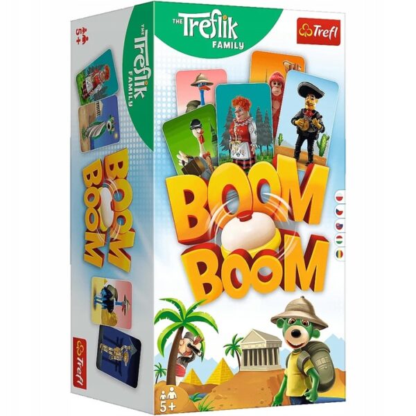Gra Boom Boom Rodzina Treflików, Trefl