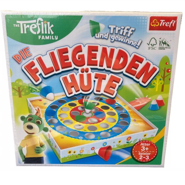 Gra Fligende Hute Skoczki Rodzina Treflików, Trefl