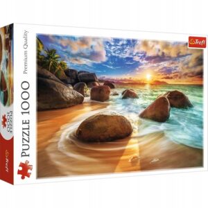 Puzzle Plaża Samudra, Indie 1000 elemetów, Trefl
