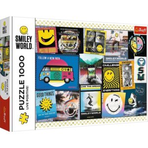Puzzle Żyj pozytywnie! 1000 elementów, Trefl