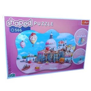 Puzzle konturowo-kształtowe Wenecja 566 elementów, Trefl