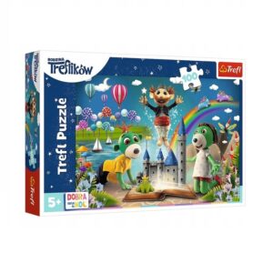 Puzzle Bajkowy wieczór z Treflikami 100 elementów, Trefl