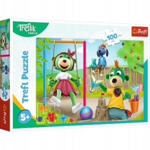 Puzzle Zabawne Trefliki 100 elementów, Trefl
