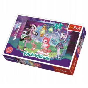 Puzzle Enchantimals Magiczny świat 30 elementów, Trefl