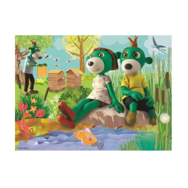 Puzzle Trefliki nad stawem 30 elementów, Trefl