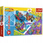 Puzzle Drużyna Super Szpiegów Super Things 30 elementów, Trefl