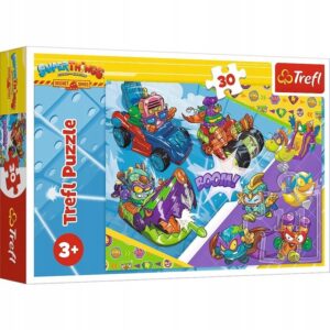 Puzzle Drużyna Super Szpiegów Super Things 30 elementów, Trefl