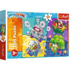 Puzzle Superbohaterowie Super Things 30 elementów, Trefl