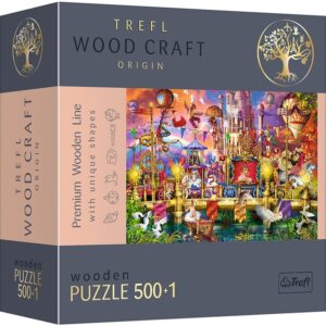 Puzzle drewniane Magiczny świat 501 elementów, Trefl