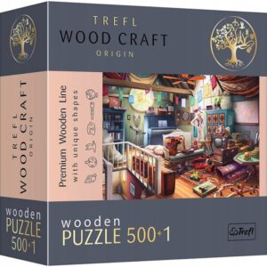 Puzzle drewniane Skarby na strychu 501 elementów, Trefl