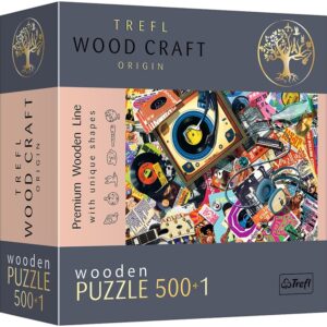 Puzzle drewniane  W świecie muzyki 500+1 elementów, Trefl
