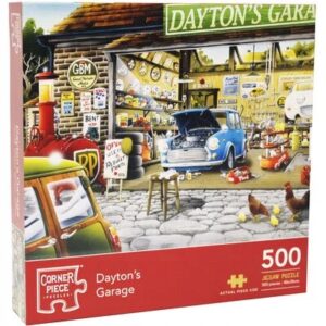 Puzzle Jigsaw Dayton's Garage 500 elementów, Corner Piece