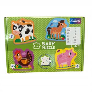 Puzzle Baby Zwierzęta na farmie  , Trefl
