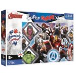 Puzzle  Twoi ulubieni Avengersi 104 elementów XL , Trefl