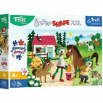 Puzzle Trefliki w stadninie koni 60 elementów Super Shape , Trefl