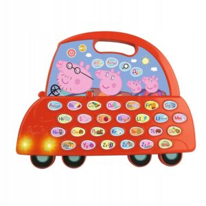 Zabawka VTech Literkowy Samochodzik Peppa Pig , Trefl