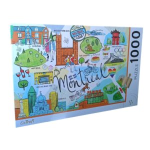 Puzzle Montreal Farida Zaman 1000 elementów, Trefl