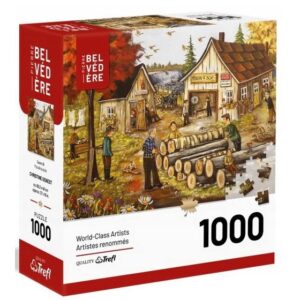 Puzzle Sawmill Ch.Genest 1000 elementów, Trefl