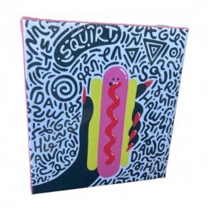 Puzzle Ordinary Habit Touch Lindsey Wright - Hot Dog, Trefl