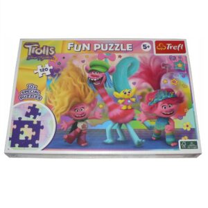 Puzzle Trolls Trole 120 elementów, Trefl