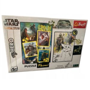 Puzzle Neon Star Wars Mandalorian 104 elementy, Trefl