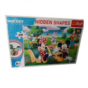 Puzzle Hidden Shape Mickey Mouse 170 elementów, Trefl