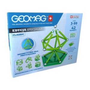 Klocki magnetyczne Geomag Classic 42 elementy, Geomag