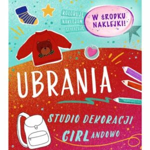 Książeczka Studio Dekoracji Girlandowo Ubrania, Trefl