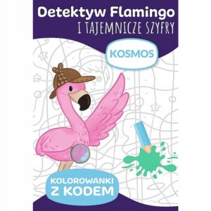 Książeczka Detektyw Flamingo i tajemnicze szyfry Kosmos, Trefl