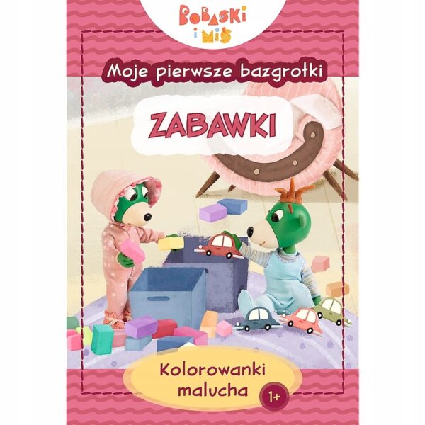 Książeczka Bobaski i Miś Moje pierwsze bazgrołki Zabawki, Trefl