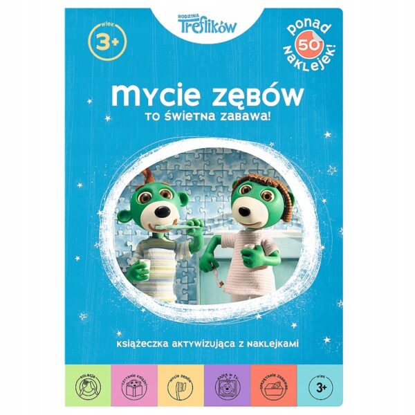 Książeczka Mycie zębów to świetna zabawa!, Trefl